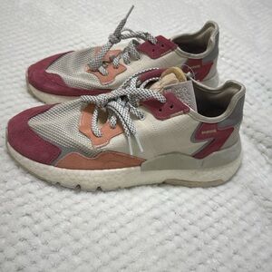 Adidas Nite Joggers in pink, size 9 women’s